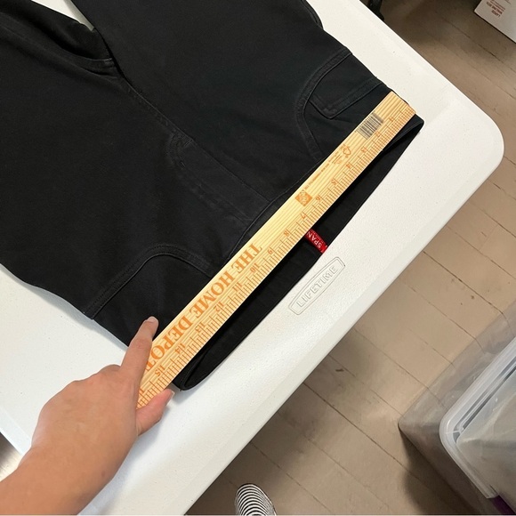 Spanx Jean-Ish Ankle Leggings Jeggings Black Large W1 - Picture 9 of 9